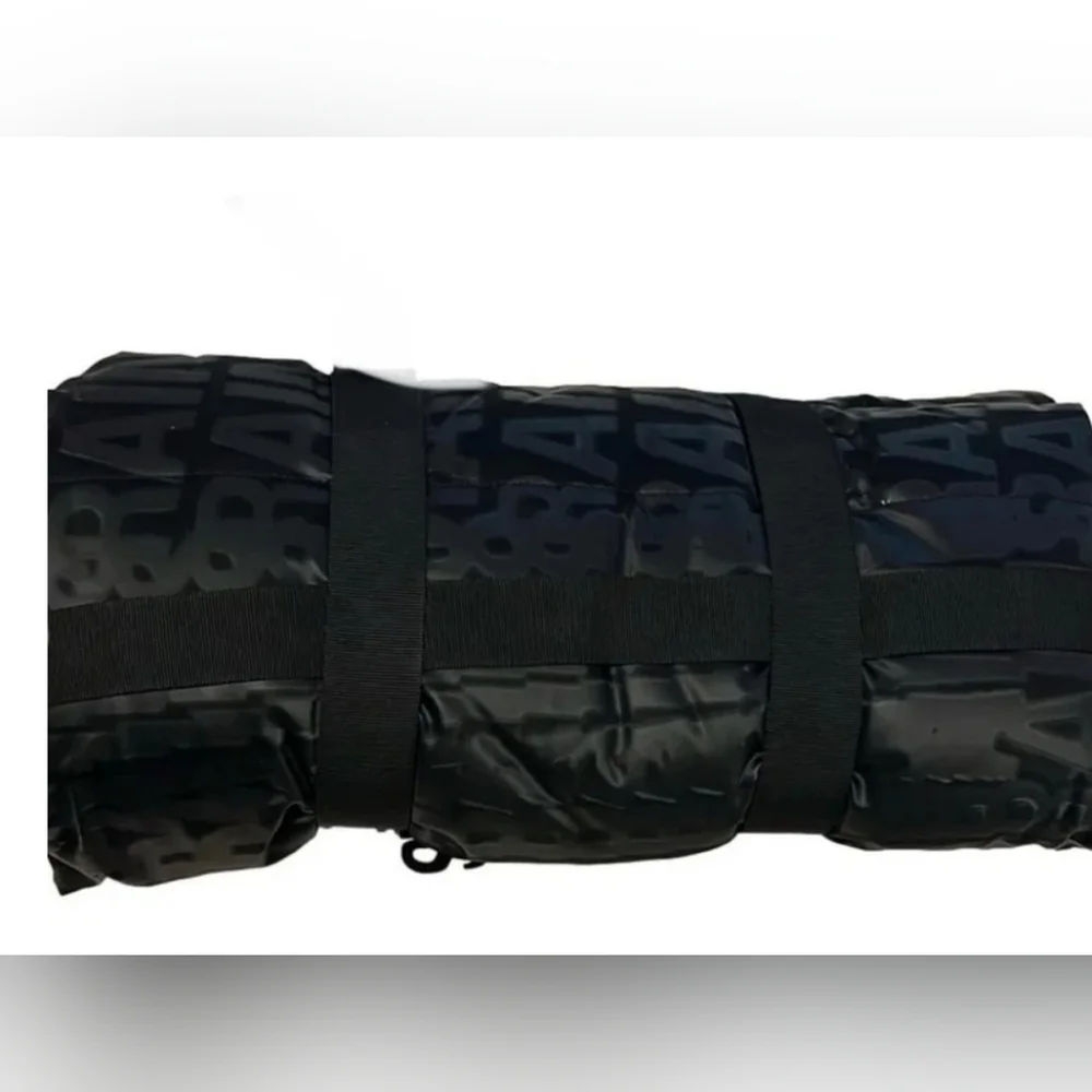 NWT Rains Blanket Waterproof Black Monogram -Rare